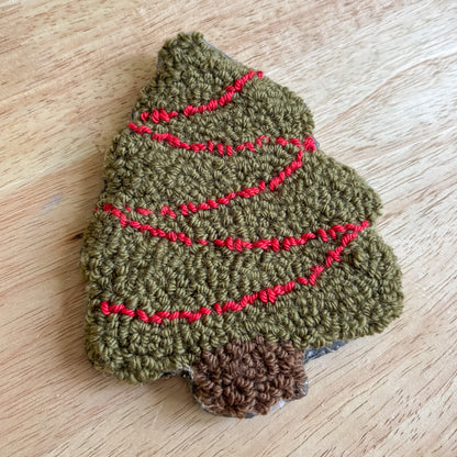 Decorated Tree Coaster