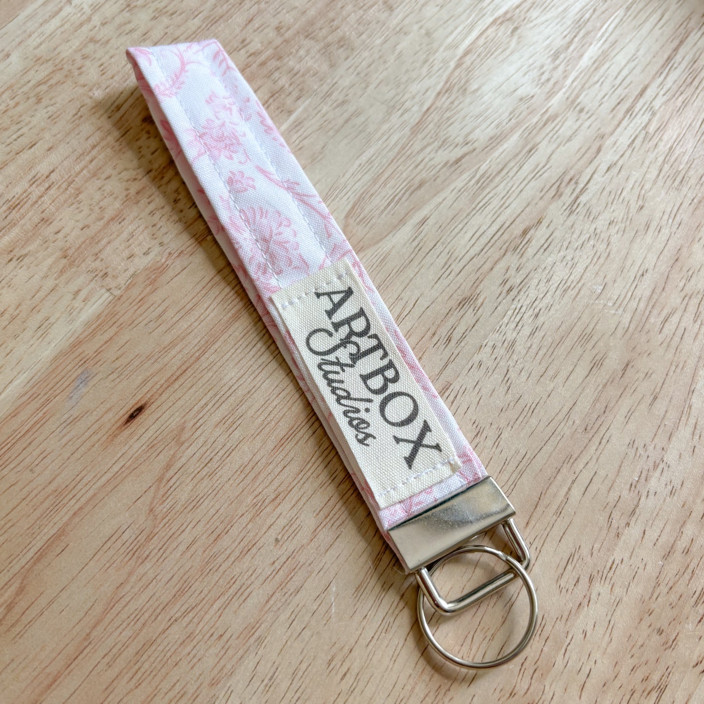 Vintage Pink Wristlet