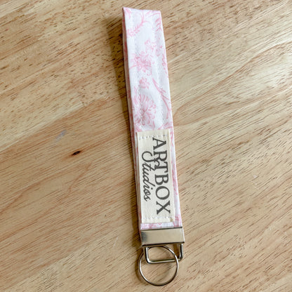 Vintage Pink Wristlet