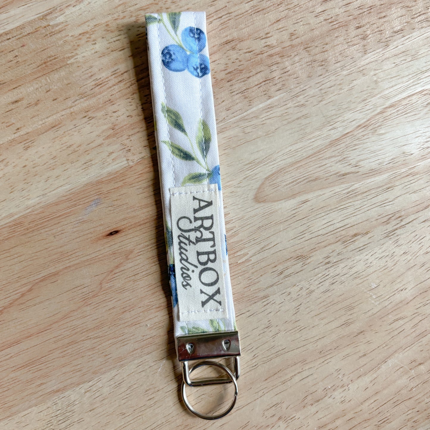 Blueberry Harvest Wristlet