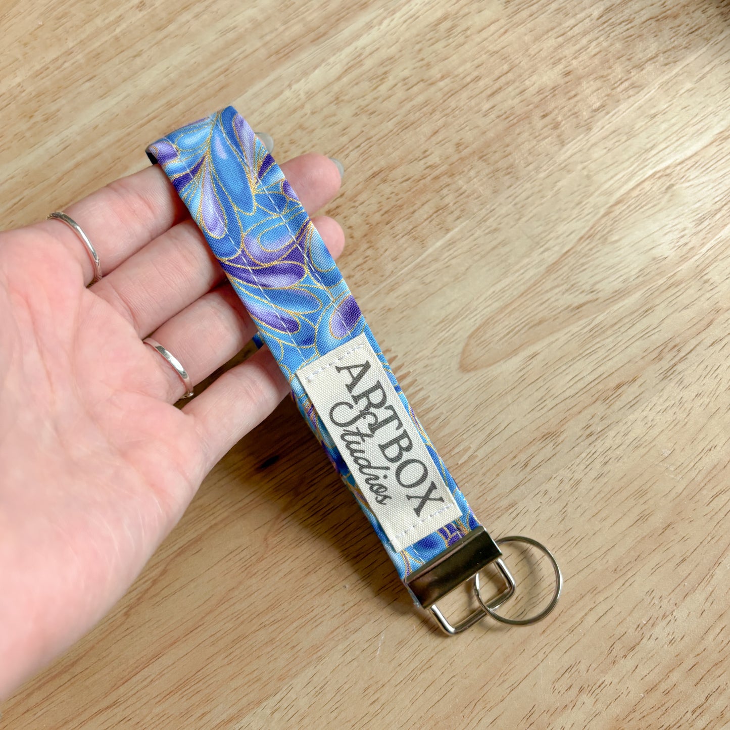 Lavender Tide Wristlet