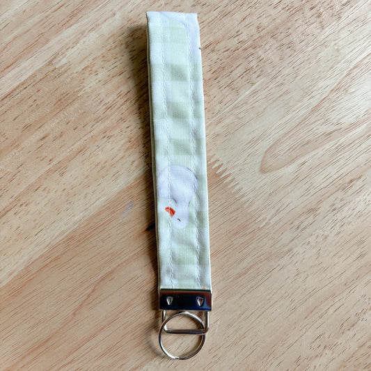 Duck Gingham Wristlet