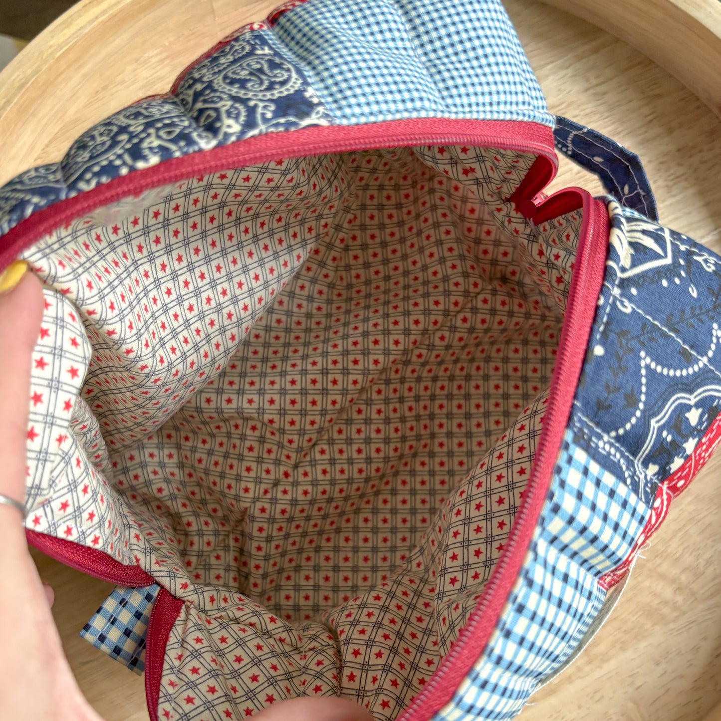 Americana Makeup Bag