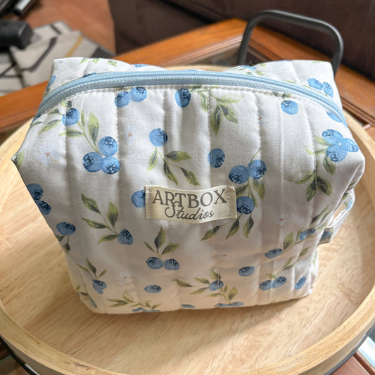 Blueberry Harvest Makeup Bag