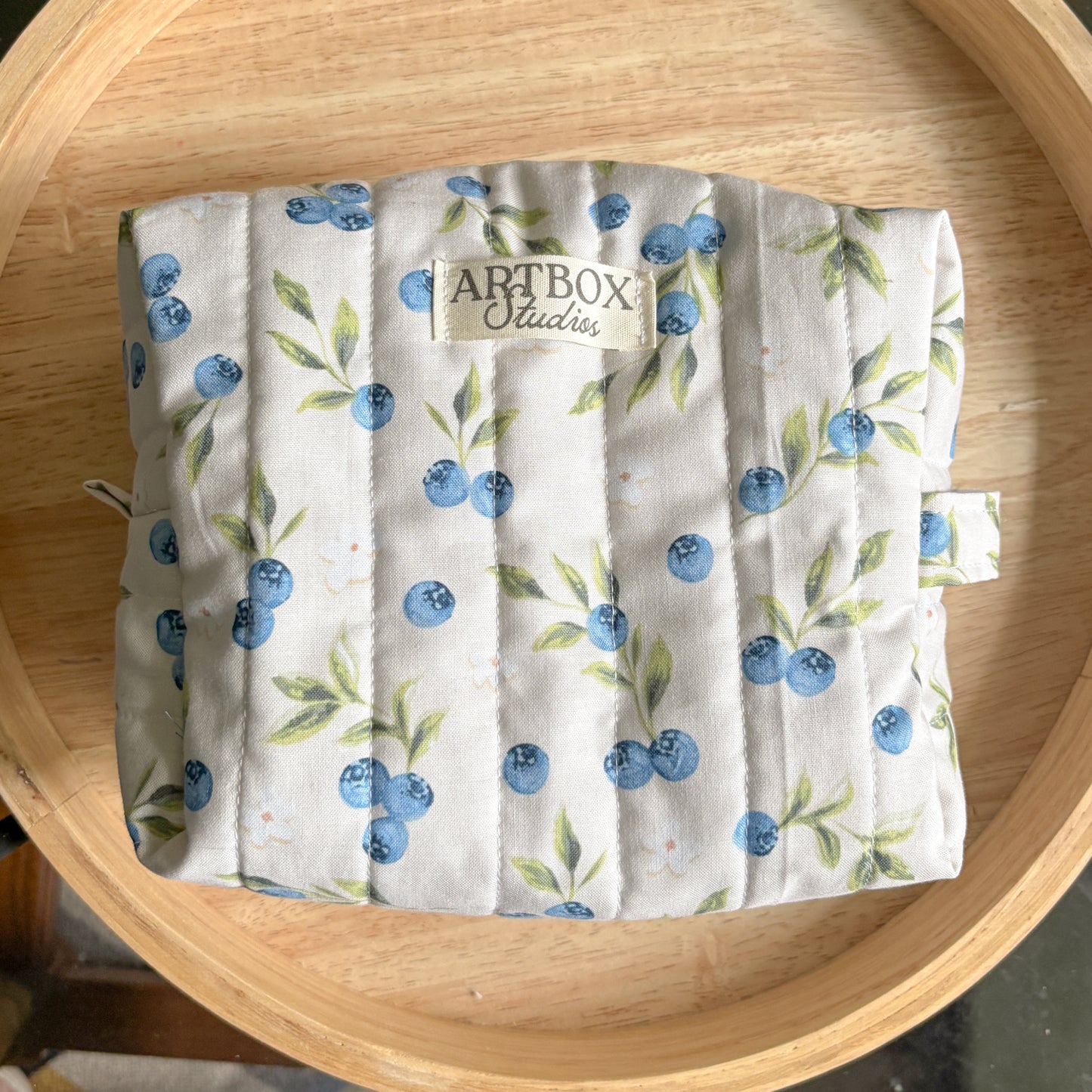 Blueberry Harvest Makeup Bag