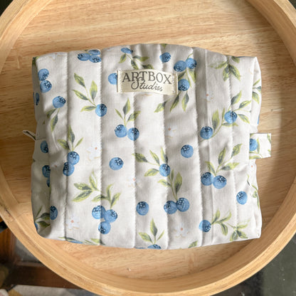 Blueberry Harvest Makeup Bag