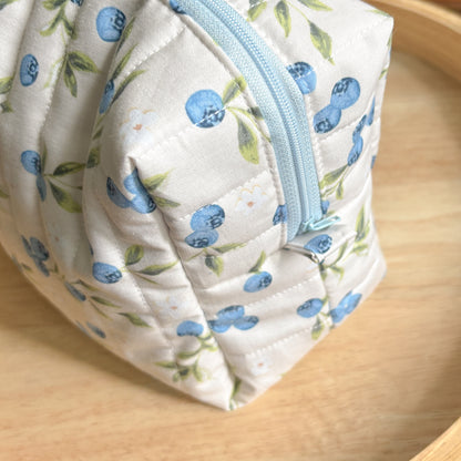 Blueberry Harvest Makeup Bag