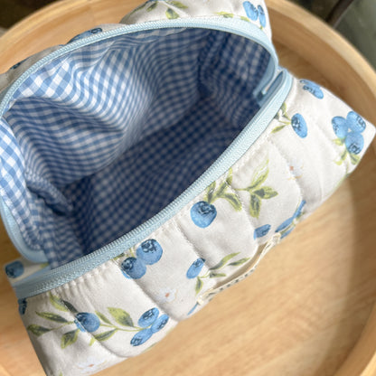 Blueberry Harvest Makeup Bag