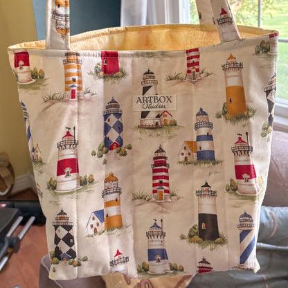 Lighthouse Tote Bag