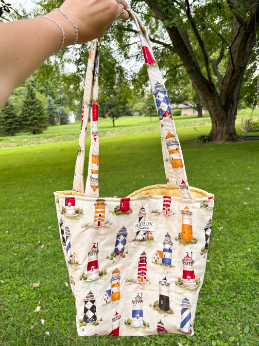 Lighthouse Tote Bag