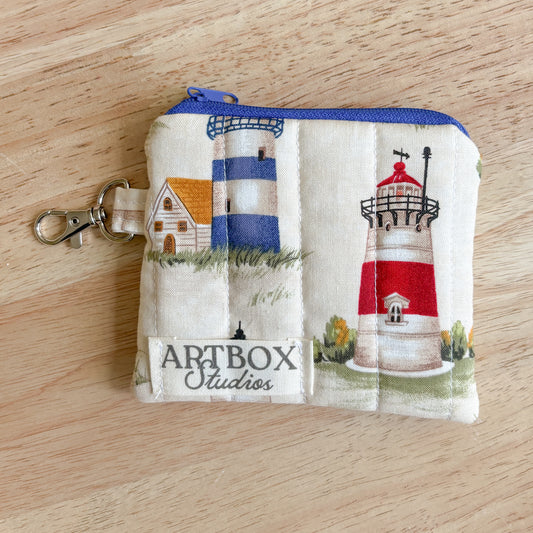 Lighthouse Keychain Wallet