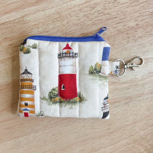 Lighthouse Keychain Wallet