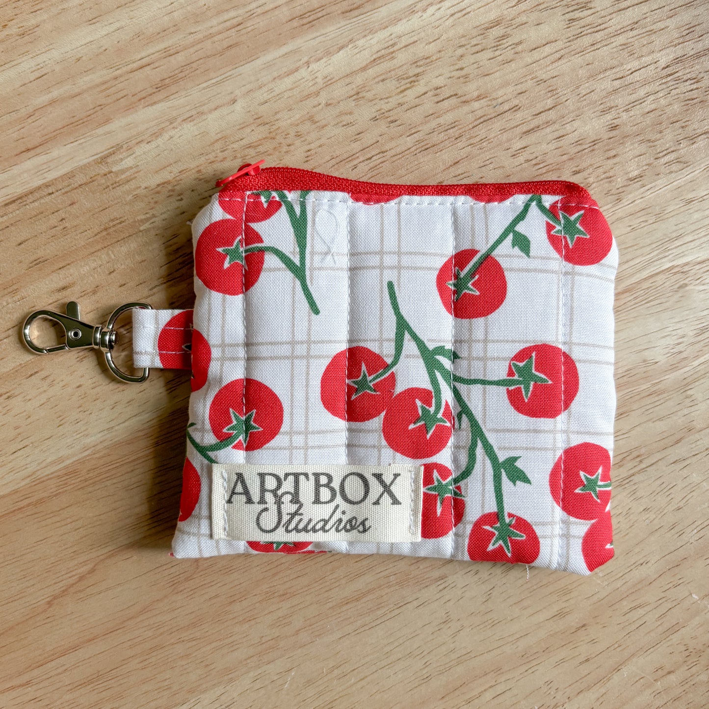 Tomato Vines Keychain Wallet