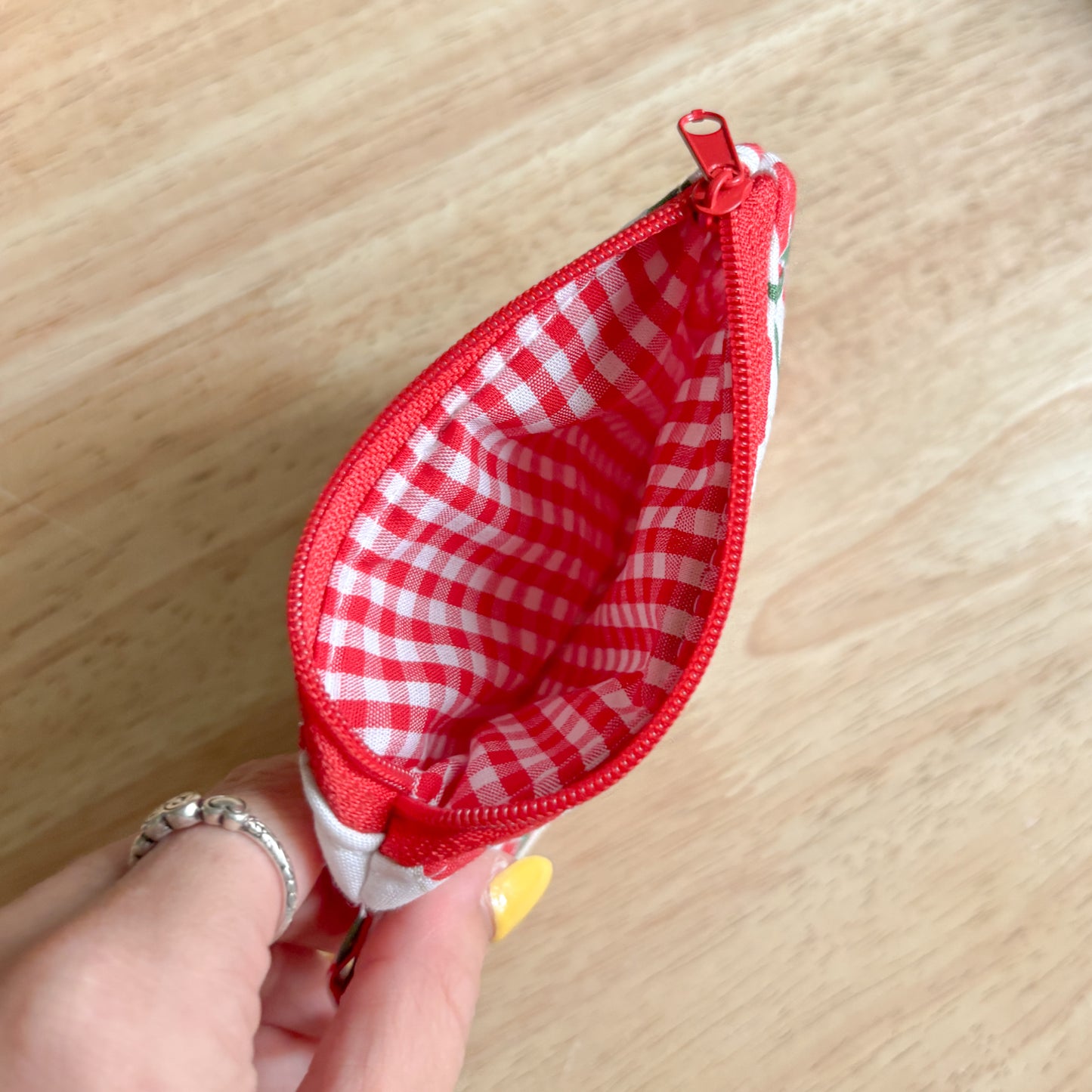 Tomato Vines Keychain Wallet