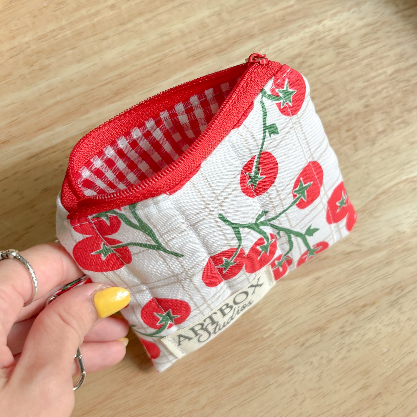 Tomato Vines Keychain Wallet
