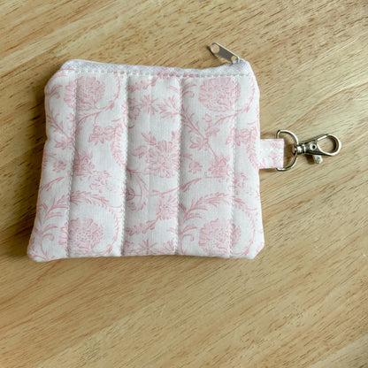 Vintage Pink Keychain Wallet