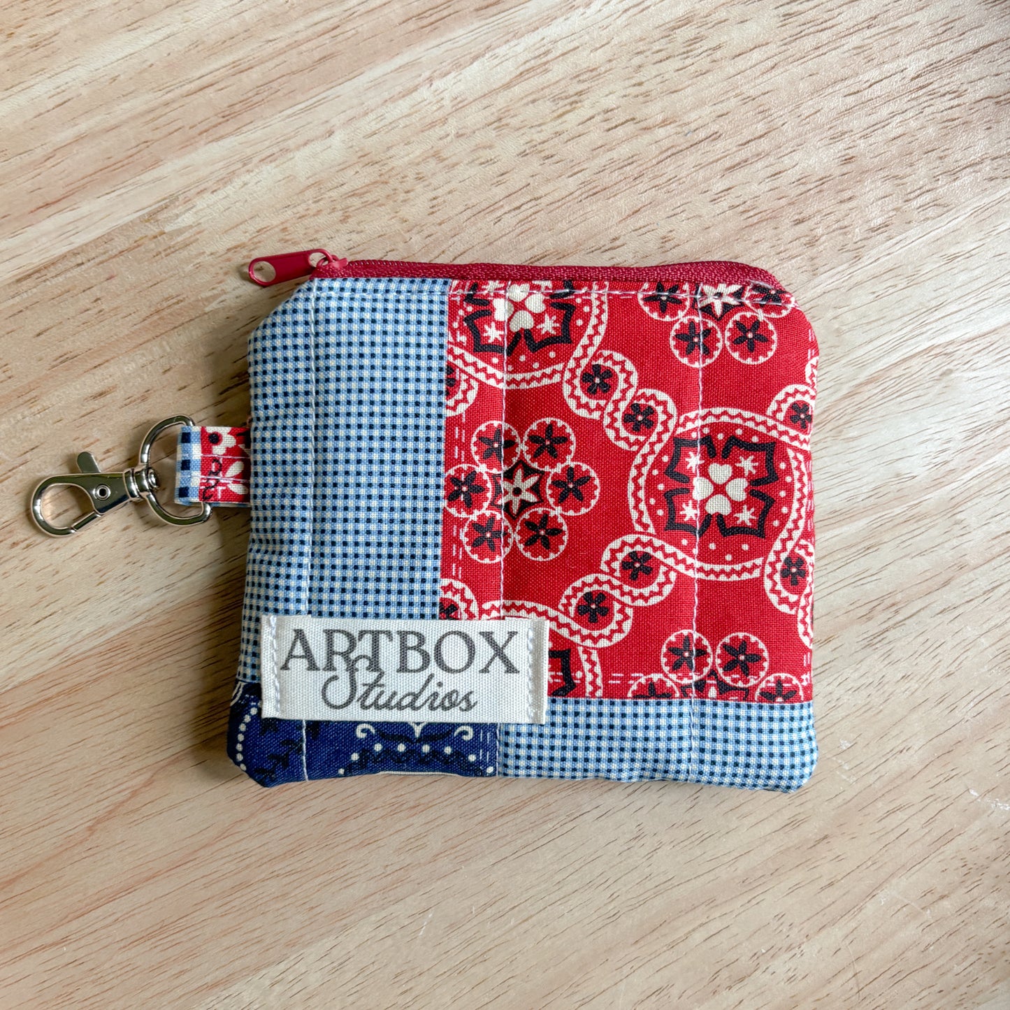 Americana Keychain Wallet