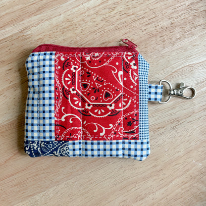 Americana Keychain Wallet
