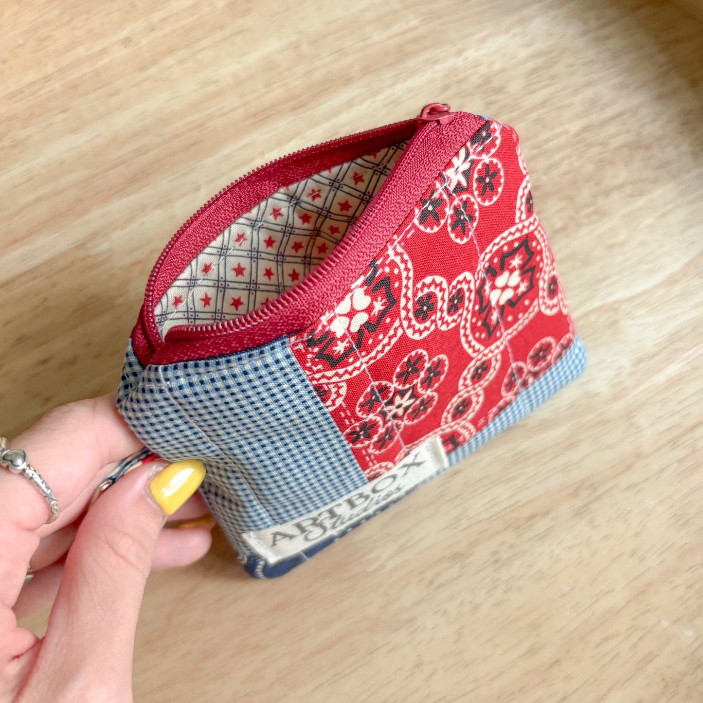 Americana Keychain Wallet