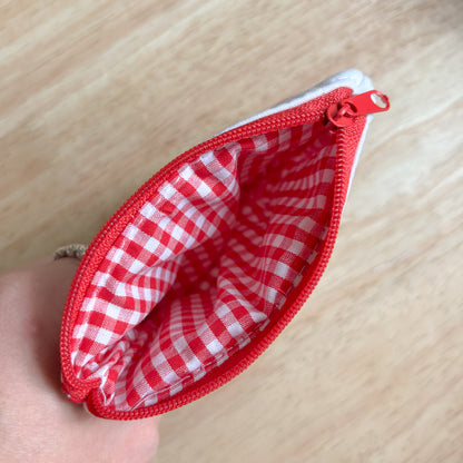 Strawberry Patch Keychain Wallet