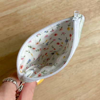 Duck Gingham Keychain Wallet