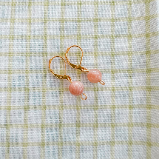 Sunstone Huggie Hoops