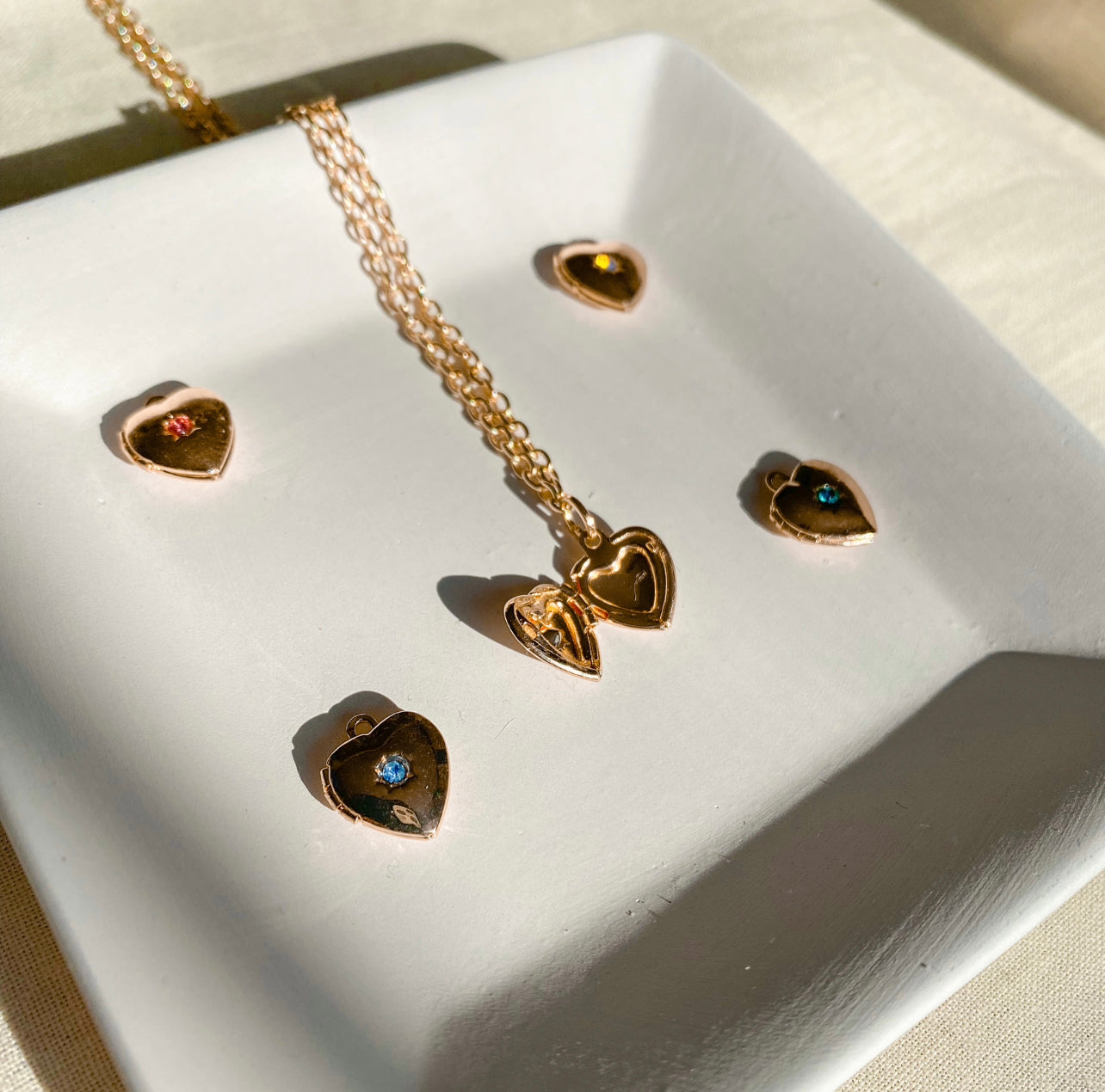 Love Letter Locket Necklace